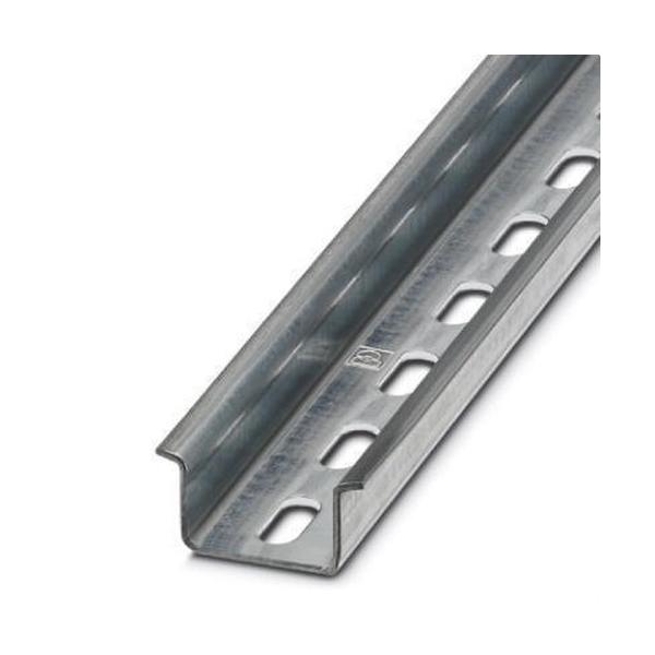 CARRIL SIMTRICO SIN PERFORAR NS 35/15 ZN PERF 2000MM