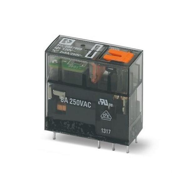 REL MINIATURA ENCHUFABLE REL-MR-120AC/21-21/MS