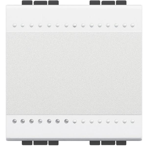 Cruzamiento Livinglight 16AX - 250V~ - 2mod - Blanco