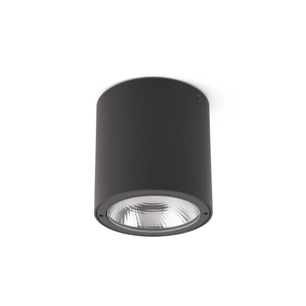 PLAFN GOZ LED 8W 3K GRIS OSCURO