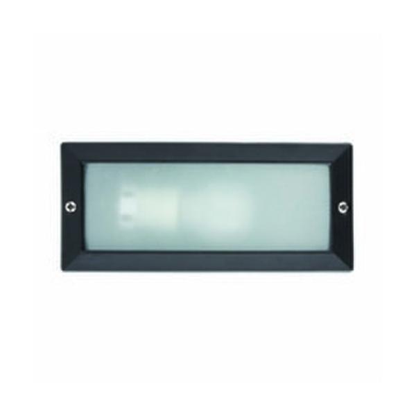 LUMINARIA EMPOTRABLE LISO E27 9/40W ALUMINIO BLANCO