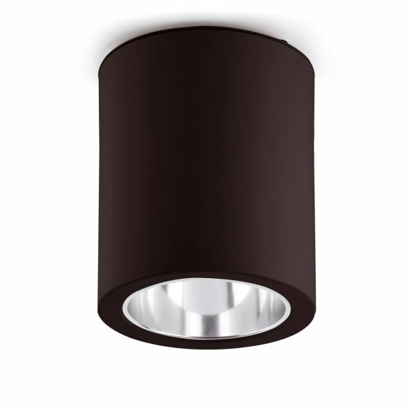 LUMINARIA TECHO POTE-1 E27 60W NEGRO