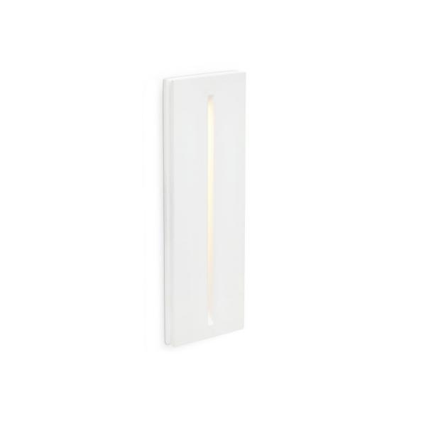 EMPOTRABLE PLAS-2 1 LED 1W YESO BLANCO