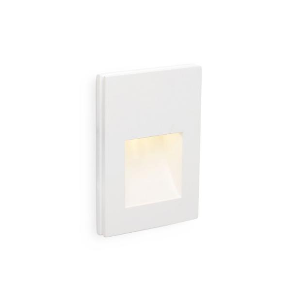 EMPOTRABLE PLAS-3 1 LED 1W YESO BLANCO