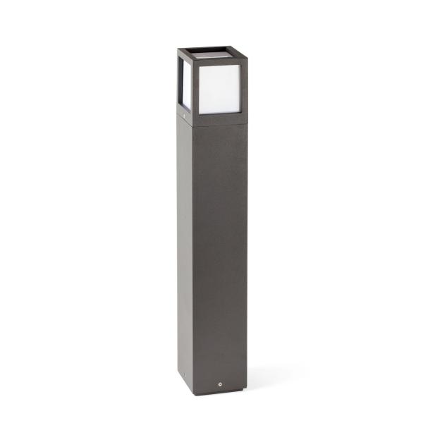 BALIZA ONZE E27 20W 65cm GRIS OSCURO