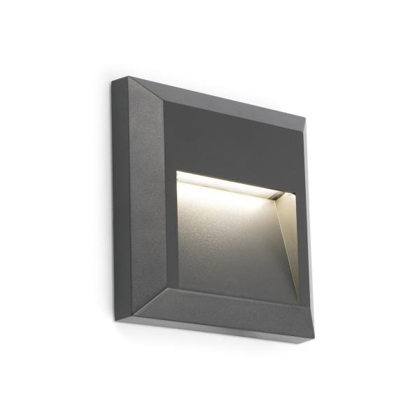 APLIQUE GRANT-C LED 3000K GRIS OSCURO