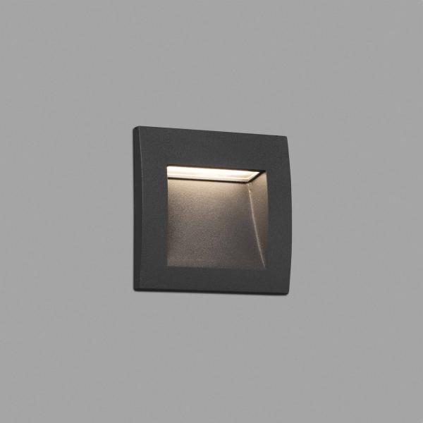 EMPOTRABLE SEDNA-1 LED 1W 3000K GRIS OSCURO