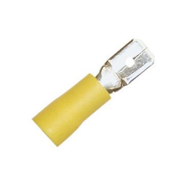 TERMINAL H PREAISLADO GF-F608P SECCIN 4-6mm 6,3x0,8mm AMARILLO