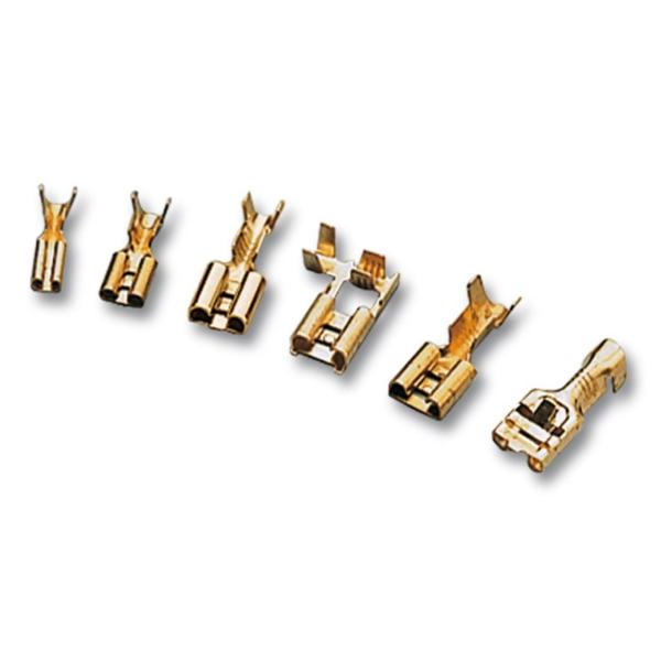 CONECTOR FASTON H LATN 1-2,5mm 6,3x0,8mm CON RETEN