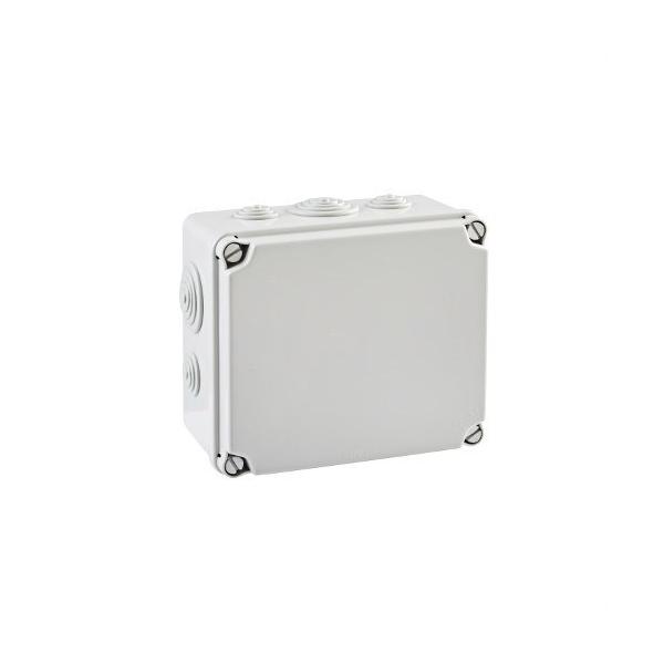 CAJA DE DERIVACIN IP65 167x191x100mm CON CONOS TAPA OPACA