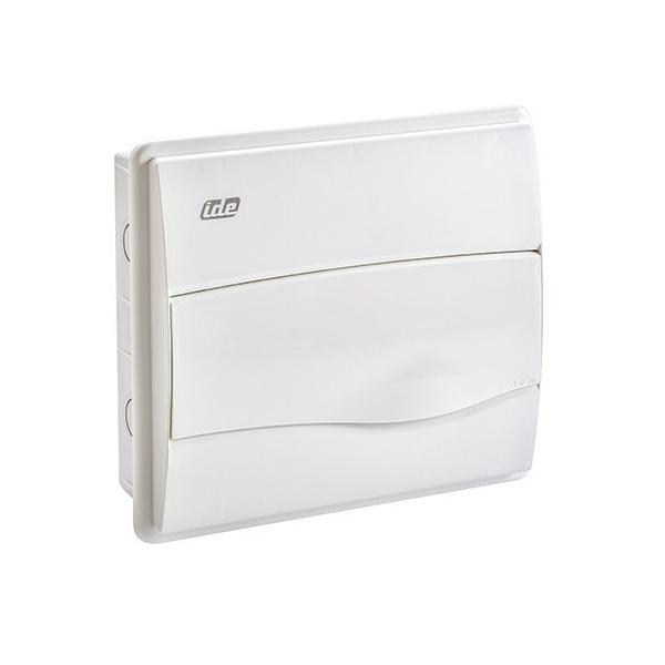 CAJA ORO 12 MDULOS PUERTA OPACA AUTOEXTINGUIBLE DE COLOR BLANCO