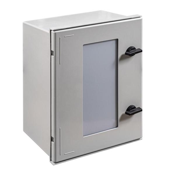 ARMARIO POLISTER IP66 300x250x140mm PUERTA TRANSPARENTE