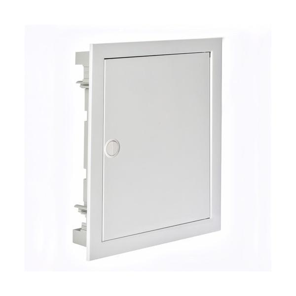 CAJA EMPOTRAR 24+2 (26) MDULOS PUERTA METLICA DE COLOR BLANCO