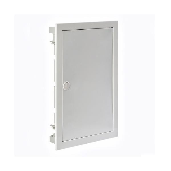 CAJA EMPOTRAR 36+6 (42) MDULOS PUERTA METLICA DE COLOR BLANCO