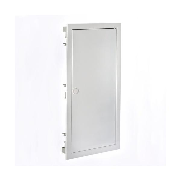 CAJA EMPOTRAR 48+8 (56) MDULOS PUERTA METLICA DE COLOR BLANCO