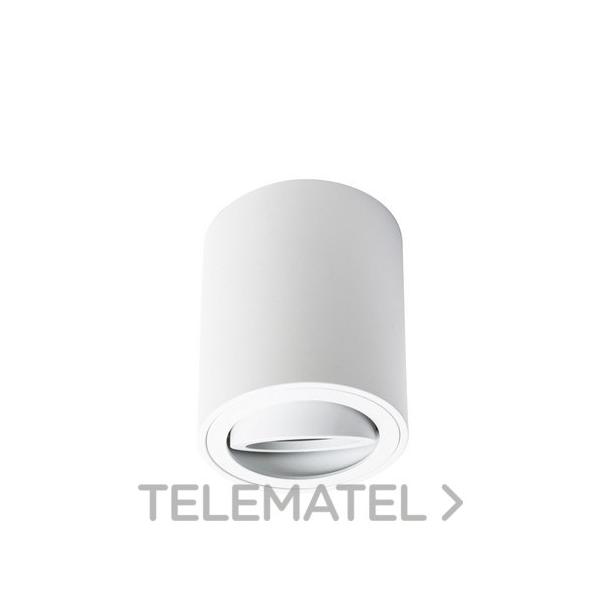 ARO DE SUPERFICIE GU10 CIRCULAR BASCULANTE IP20 80x85 BLANCO