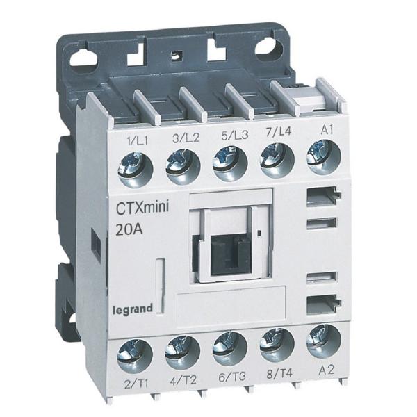 MINICONTACTOR CTX 4P 20A 230VCA