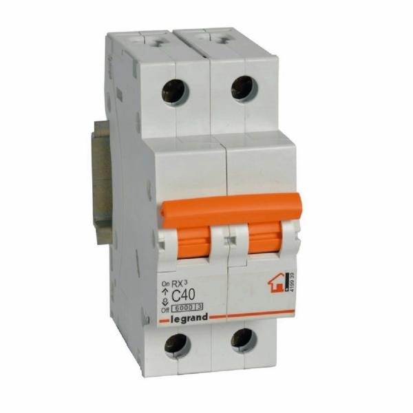 MAGNETOTRMICO VIVIENDA RX3 2P 6kA 40A