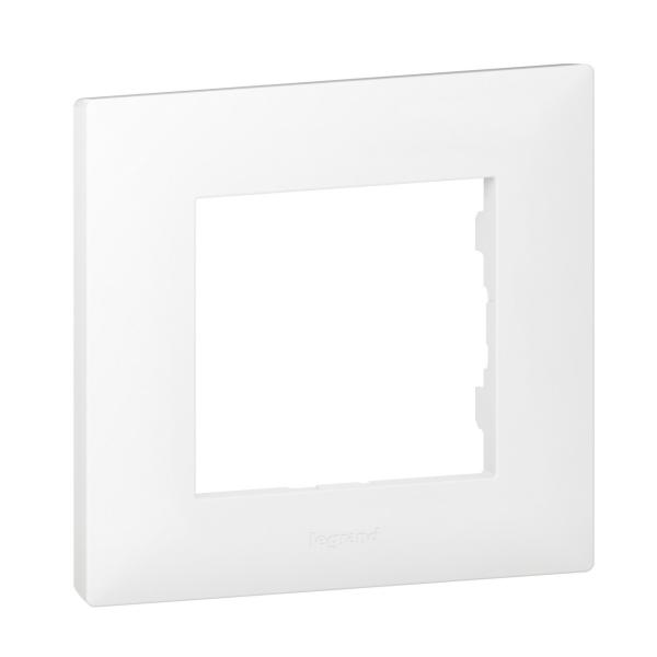 PLACA NILO STEP, 1 ELEMENTO, BLANCO MATE