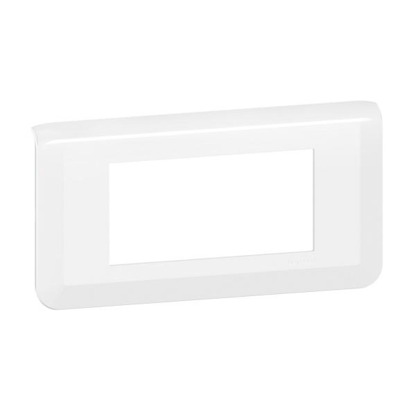 PLACA MOSAIC 4 MDULOS HORIZONTAL, BLANCO