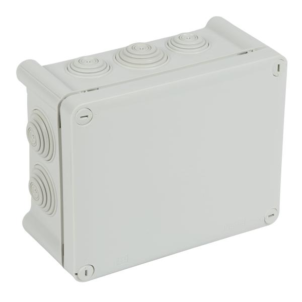 Caja de derivación para conexiones, Plexo IP55, rectangular 180x140x92mm