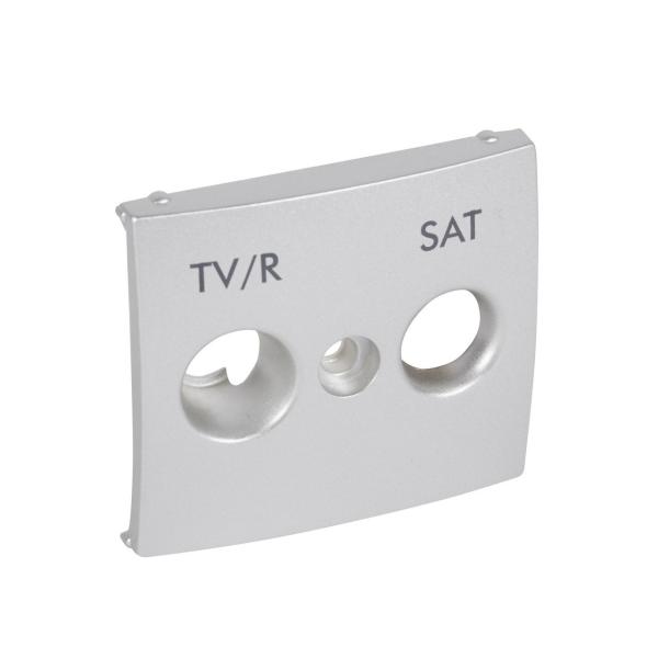 TAPA TV/R-SAT VALENA ALUMINIO