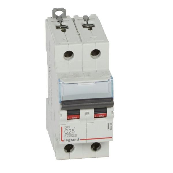 MAGNETOTRMICO DX3 10/16kA-C 2P 25A