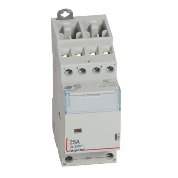 CONTACTOR 25A 2NA + 2NC 230V