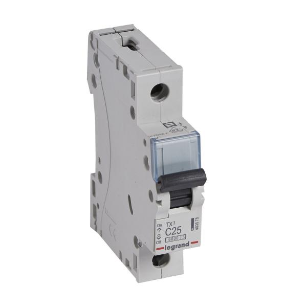 MAGNETOTRMICO TX3 6kA-C 1P 25A