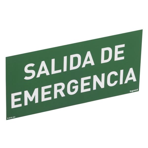 ETIQUETA URAONE SALIDA EMERGENCIA