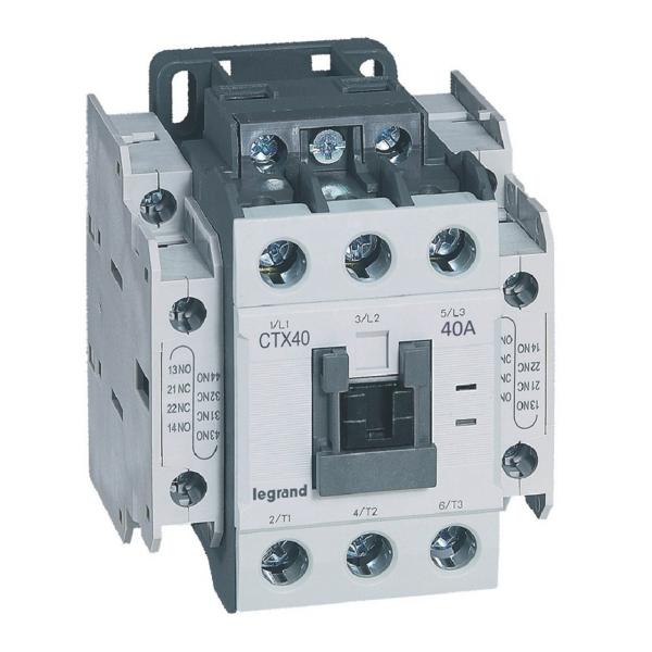 CONTACTOR CTX 3P 40A 2NO 2NC 230V CORRIENTE ALTERNA