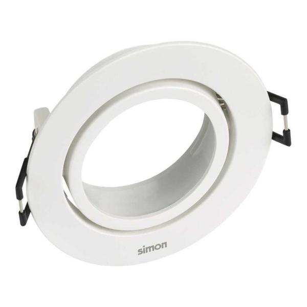 MARCO ORIENTABLE SIMON 704 REDONDO BLANCO