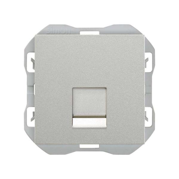 TAPA SIMON 270 RJ45 SIN CONECTOR ALUMINIO