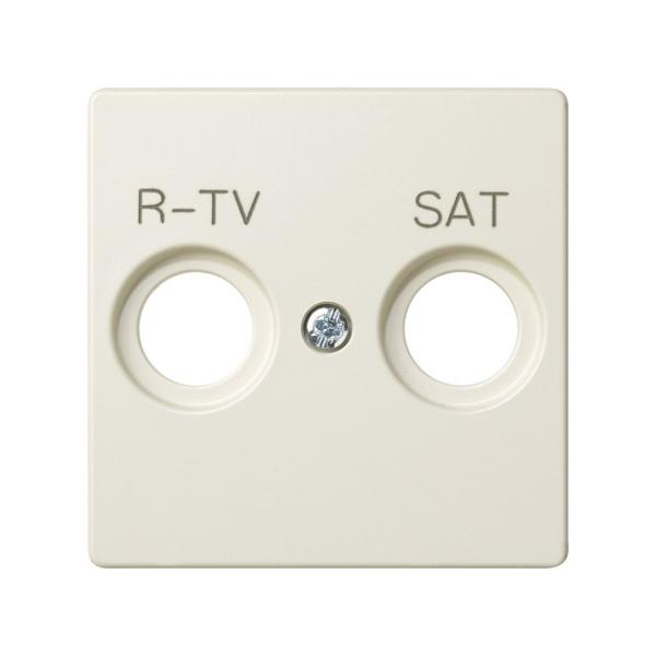 TAPA SIMON 82 TOMA R-TV+SATLITE MARFIL