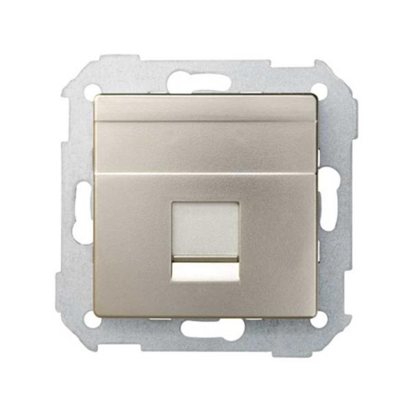 TAPA INFORMTICA SIMON 82 RJ45 UNIVERSAL CAVA MATE