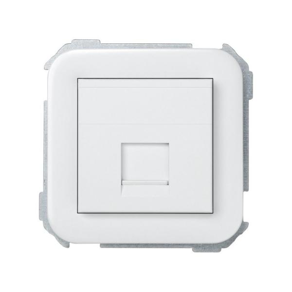 TAPA INFORMTICA SIMON 31 CON 1 CONECTOR UNIVERSAL BLANCO NIEVE