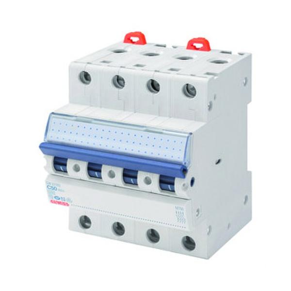 INTERRUPTOR MAGNETOTRMICO MT6 4P C40 6000A/6kA CON 4 MDULOS