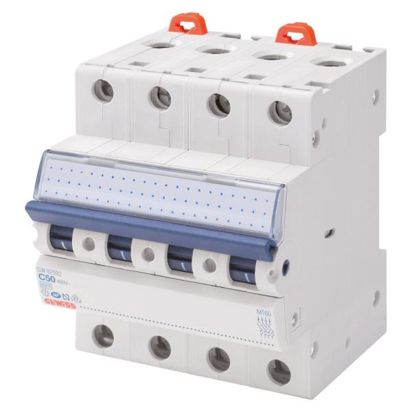 INTERRUPTOR MAGNETOTRMICO MT60 4P 32A CURVA C 4 MDULOS