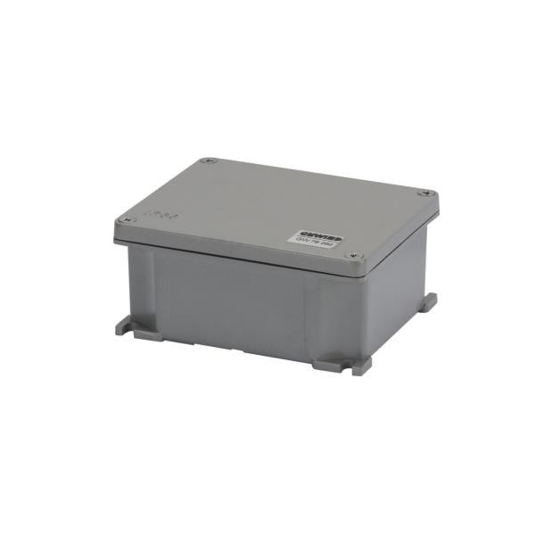 CAJA DE DERIVACIN ALUMINIO INYECTADO 239x202x85mm GRIS METALIZADO IP66