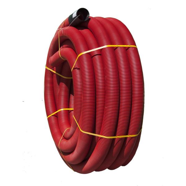 TUBO CANALIZACIN ULTRA-TP I NORMAL DIMETRO 50 ROJO (ROLLO DE 50m)