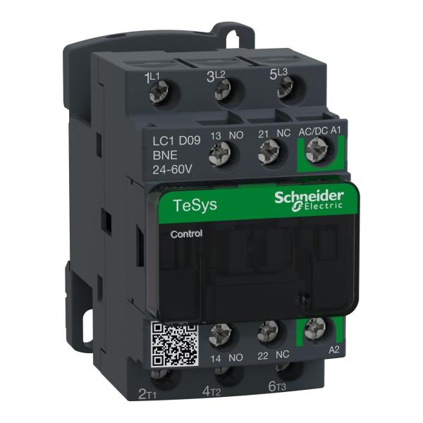 CONTACTOR TESYS-D 3P AC-3 9A 24-60V AC/DC