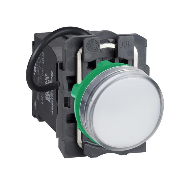 PILOTO LUZ BLANCA INTEGRAL LED 400V AC SERIE