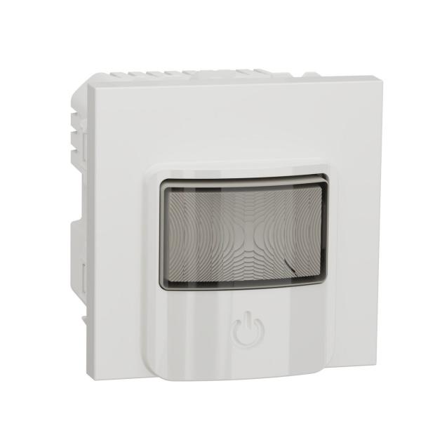 SENSOR DE MOVIMIENTO CON INTERRUPTOR 10A BLANCO