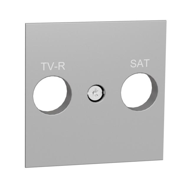 CARATULA TOMA R-TV/SAT ALUMINIO