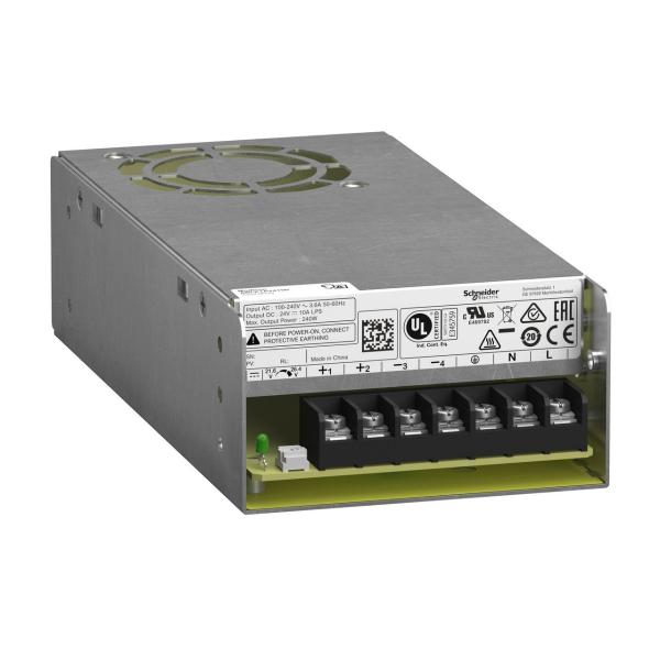 FUENTE DE ALIMENTACIN POWER SUPPLY 24V 10A MONTAJE EN PANEL