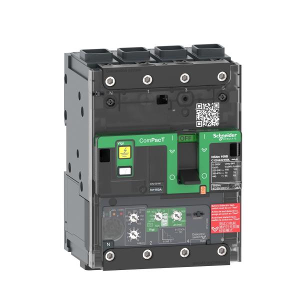 INTERRUPTOR NSXm100B 25kA AC 4P 50A 4.1 EVERLINK