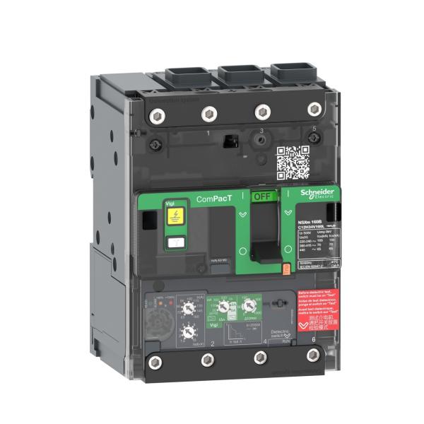 INTERRUPTOR NSXm100E 16kA AC 3P 100A 4.1 EVERLINK