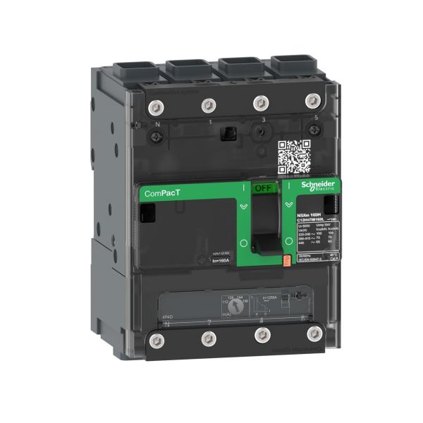 INTERRUPTOR NSXm100B 25kA AC 4P4R 80A TMD EVERLINK