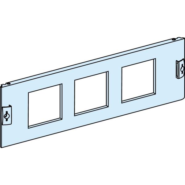 TAPA G/P 3 APARATOS DE 96x96 3 MDULOS