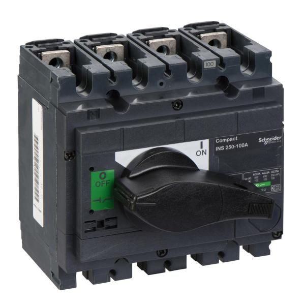 INTERRUPTOR INTERPACT INS250-100A 4P ESTNDAR